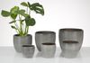 Scheurich Corteza, Blumentopf aus Keramik,, Farbe: Pimienta, 21,5 cm Durchmesser, 19,3 cm hoch, 4,944 l Vol. Bild 2