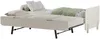 Vente-unique - TALUDO Bett Holz, Platte BeigeBeige - B 98,9 cm x H 63,6 cm x L 200,4 cm Bild 5
