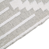 Outdoor Teppich grau weiß 160 x 230 cm orientalisches Muster Kurzflor TABIAT Bild 4