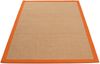 carpetfine Sisalteppich Sisal, auch als Läufer erhältlich, rechteckig, Höhe: 5 mm, mit farbiger Bordüre, Anti Rutsch Rückseite, viele Größen, Wohnzimmer Bild 2