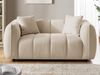 S-Style Möbel Sofa 2-Sitzer Nubira in tief gesteppter Bubble-Optik aus Strukturstoff, mit modernem Design und Wellenfederung Bild 2