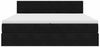 vidaXL Ottoman-Bett mit Matratze Schwarz 200x200 cm Samt 3311797 Bild 5