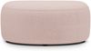Micadoni Hocker Kate halbrund 1-Sitzer Boucle Puderrosa Bild 2