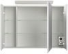 Badmöbel Set Firenze 90 2tlg. Spiegelschrank Softclose weiß hochglanz : Weiss hochglanz Bild 5