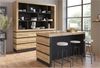 Sideboard Colditz / Corte, Holzwerkstoff, Holzfarben, 161 x 93 x 45 cm Bild 3
