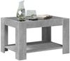 vidaXL LED-Couchtisch Betongrau 73x53x45 cm Holzwerkstoff 847549 Bild 5