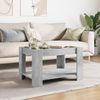 vidaXL LED-Couchtisch Betongrau 73x53x45 cm Holzwerkstoff 847549 Bild 4