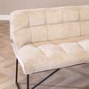 Bronx71 Esszimmerbank Stoff Jelle taupe 185 cm Bild 2