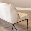 Bronx71 Esszimmerbank Stoff Jelle taupe 185 cm Bild 3