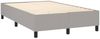 Boxspringbett mit Matratze & LED Stoff Hellgrau 120x200 cm, Härtegrad: H2 [3135181] Bild 5