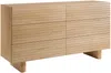 Vente-unique - LUDIMA Kommode Holz, Platte Beige - B 41,8 cm x H 81,3 cm x L 150 cm Bild 2