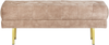Bank ROSEVILLE Taupe Samtstoff Bild 4