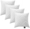 SEI Design Kopfkissen Kopfkissen Kissen Zierkissen Dekokissen Sofakissen, Füllung: 100% Mikrofaser, Bezug: Mikrofaser, Seitenschläfer, Rückenschläfer, Bauchschläfer, SPAR-SET, Schlafkissen gesteppt mit Reißverschluss Kochfest 95° Bild 2