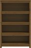 vidaXL Bücherregal Honigbraun 80x35x126 cm Massivholz Kiefer 821687 Bild 5