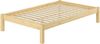 Erst-Holz Bettgestell Kiefer natur Einzelbett 120x200 mit Matratze 60. 35-12 M Bild 4