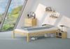 Erst-Holz Bettgestell Kiefer natur Einzelbett 120x200 mit Matratze 60. 35-12 M Bild 2