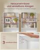 VASAGLE Bücherregal, 6-stöckiges Regal, offenes Aufbewahrungsregal, Standregal, 24 x 80 x 160,7 cm Bild 3