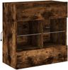 vidaXL TV-Wandschrank mit LED-Leuchten Räuchereiche 58,5x30x60,5 cm 837096 Bild 5