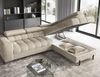Lukas Möbel Ecksofa Ecksofa Frida mit Bettfunktion in Bubble Look, mit Schlaffunktion, Bettkasten, in Bubble-Look Bild 3