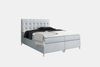 99rooms Sorento Boxspringbett Velours 160x200 cm Silber Bild 2