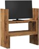 vidaXL Schreibtisch-Organizer Verstellbar Altholz-Optik 40x17x41 cm 854767 Bild 3