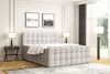 Labett Boxspringbett mit Bettkasten, Doppelmatratze, IGANTE KING 160x200 180x200 200x200 (Boxspringbett, Bettkasten, Matratze, Topper), Bonellfederkern- und Taschenfederkernmatratze Bild 2