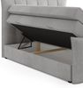 Labett Boxspringbett mit Bettkasten, Doppelmatratze, IGANTE KING 160x200 180x200 200x200 (Boxspringbett, Bettkasten, Matratze, Topper), Bonellfederkern- und Taschenfederkernmatratze Bild 4