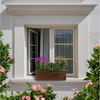 BooGardi Pflanzkübel Balkonkasten Blumenkasten mit Kunststoffeinsatz (Pflanzkasten · Dunkelbraun 44x20x14cm · 4 Farben · 3 Größen), Pflanzgefäß für Fensterbank · Balkon · Garten · Terrasse Bild 4