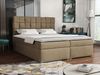 Boxspringbett Malmo Box, Beige, 140x200 cm Bild 2