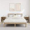 vidaXL Nachttisch 2 pcs Artisan-Eiche 40 x 30 x 50 cm Holzwerkstoff 875101 Bild 4
