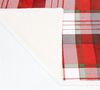 Kuscheldecke "Weihnachtskaro" weich, 130x160 cm, kariert, Flanell Decke, Sofadecke, Couchdecke, Wohndecke Bild 3