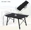 Woltu Campingtisch (1-St), aus Alu,höhenverstellbar, 90x52.2X(45-72) cm Bild 3