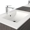 Stand Badmöbel Cosmo Klassik SoftClose anthrazit gemasert : Anthrazit gemasert Bild 5