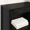 vidaXL Bücherregal Schwarz Eichen-Optik 60 x 30 x 155 cm Holzwerkstoff 886396 Bild 4