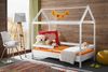 Kinderbett Timmi House aus Holz in Weiß 164 x 145 x 89 cm Bild 2