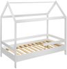 Kinderbett Timmi House aus Holz in Weiß 164 x 145 x 89 cm Bild 3