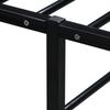 vidaXL Bettgestell Schwarz Metall 90x200 cm [324785] Bild 5