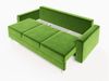 Sofa 3-Sitzer CARDE mit Schlaffunktion Grün Bild 5