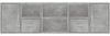 vidaXL Eckregal Betongrau 160x40x45 cm Holzwerkstoff 3307822 Bild 4