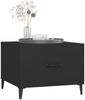 vidaXL Couchtische mit Metallbeinen 2 Stk. Schwarz 50x50x40 cm 812729 Bild 4