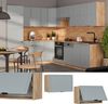 Hängeschrank Fame-Line Hellblau-grau 60 cm Flach Vicco Bild 2
