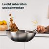 SILBERTHAL Wok Pfanne 28cm Unbeschichtet Induktion Bild 4