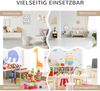 Kinderbücherregal mit Schublade & 5 Fächern, 60 x 29,9 x 90 cm, Grau Bild 3