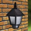 vidaXL Solar-Wandleuchten 2 Stk. mit Bewegungsmelder Schwarz 277124 Bild 2