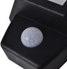 vidaXL Solar-Wandleuchten 2 Stk. mit Bewegungsmelder Schwarz 277124 Bild 5