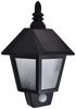 vidaXL Solar-Wandleuchten 2 Stk. mit Bewegungsmelder Schwarz 277124 Bild 3