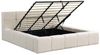 HOME DELUXE LED Bett aus Teddy-Stoff inkl. Stauraum GALA – Beige, 180 x 200 cm inkl. Matratze Bild 4