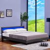 HOME DELUXE LED Bett ASTRO - 180 x 200 cm Dunkelgrau Bild 2
