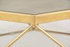 Livin Hill Couchtisch Glamour Gold, graue Zementplatte GL1714 Bild 5