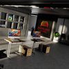 Rheinland Möbel Statio Schreibtisch 80x80 cm höhenverstellbar ±10 mm in Asteiche – kompakter Bürotisch für Homeoffice & Büro, C-Fuß, Kabelwanne, einfache Montage, FSC® zertifiziert Bild 5